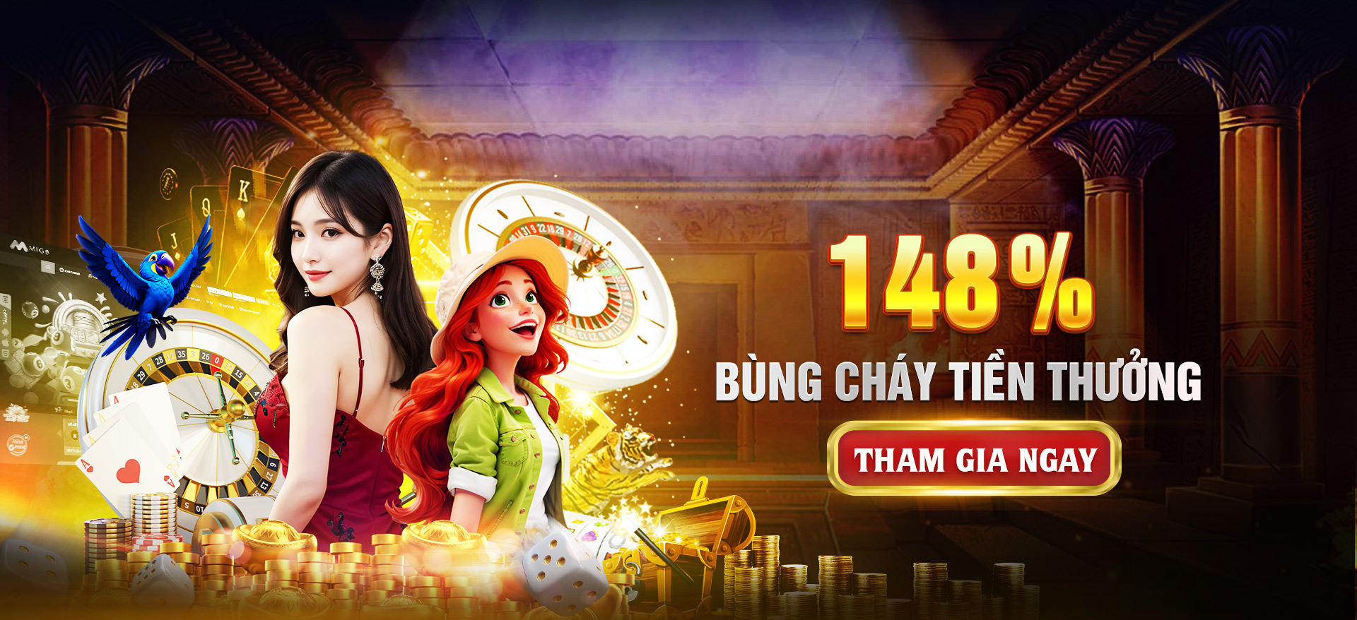 Hình ảnh quảng cáo của god55 hiển thị nền tảng và các lợi ích