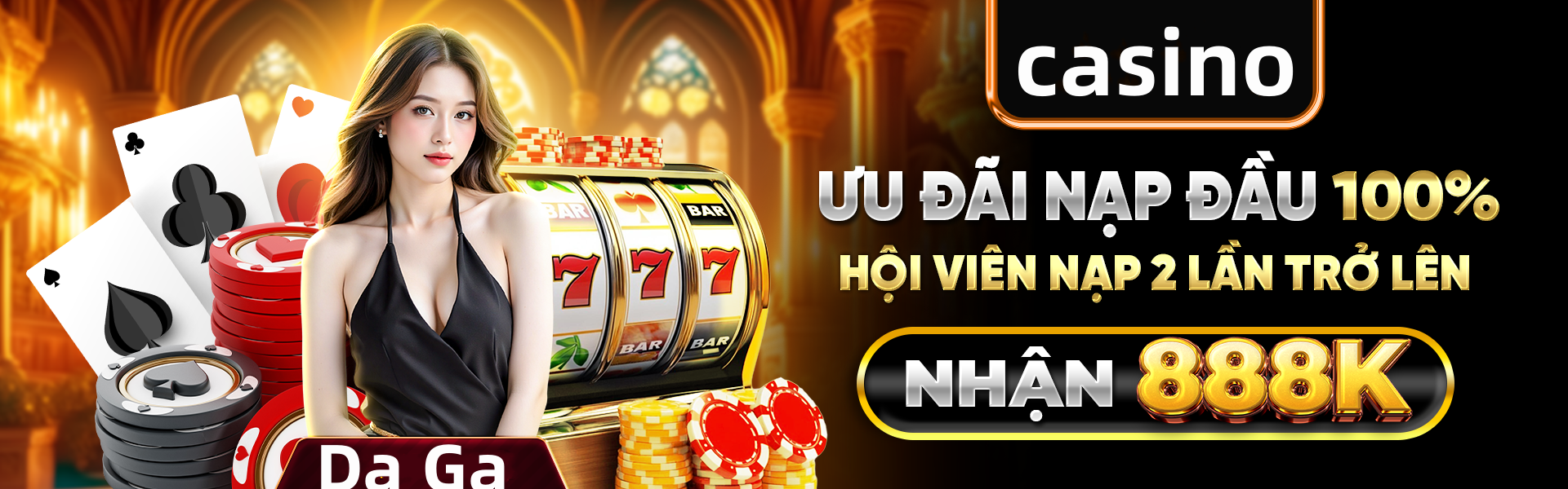 Hình ảnh quảng cáo của god55 hiển thị nền tảng và các lợi ích