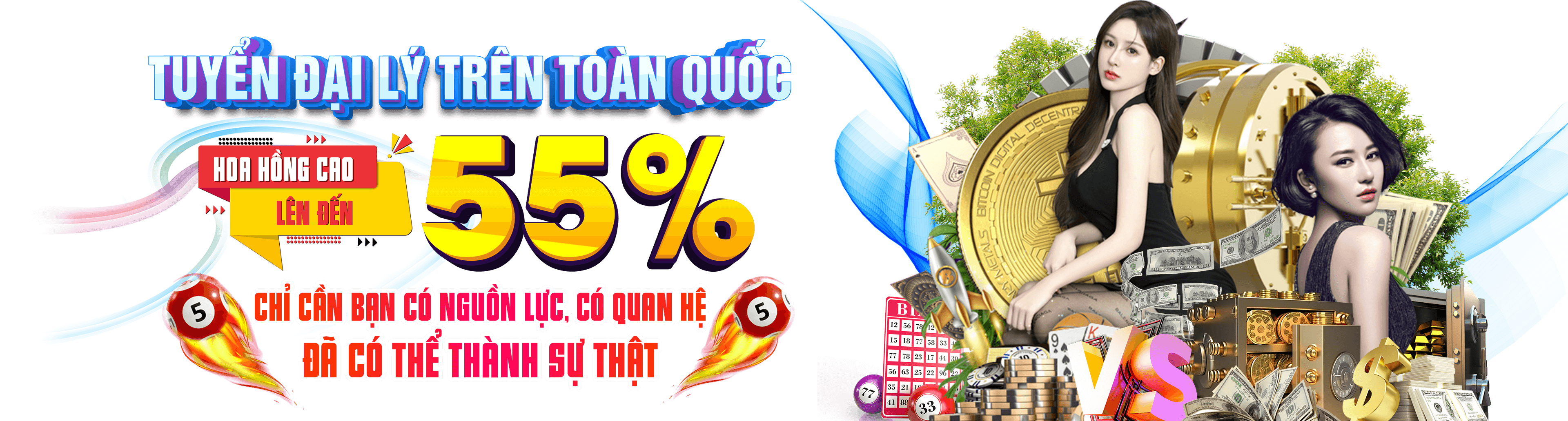 Hình ảnh quảng cáo của god55 hiển thị nền tảng và các lợi ích