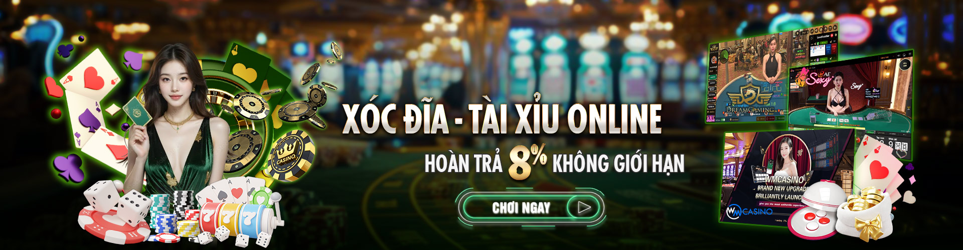 Hình ảnh quảng cáo của god55 hiển thị nền tảng và các lợi ích